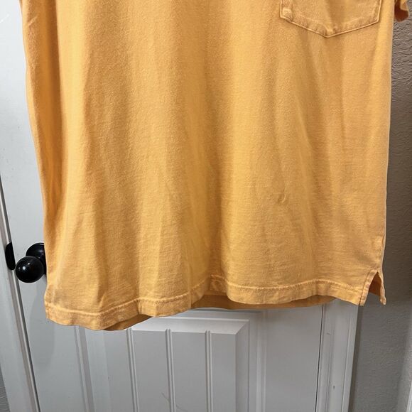 PINK Victorias Secret Women Shirt M Orange Rhinestone Bling Crew Neck Pullover - Picture 3 of 11